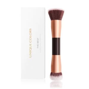 Double-sided makeup brush